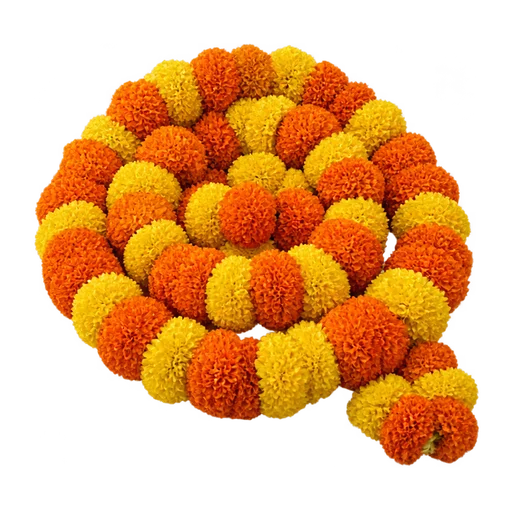 Fresh Marigold Garland (Genda Mala)
