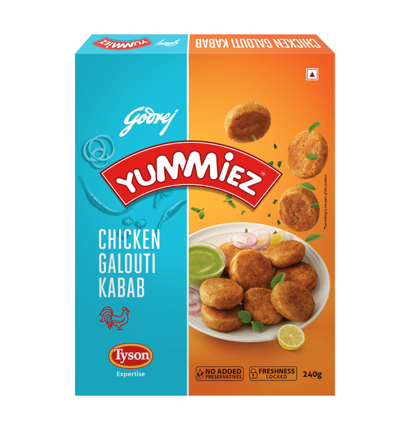 Godrej Yummiez Galouti Kebab (Mutton)