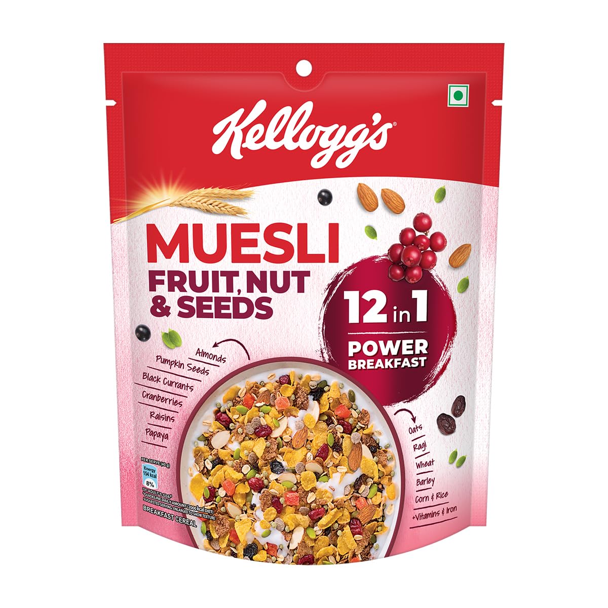 Kellogg's Muesli Fruit, Nut & Seeds