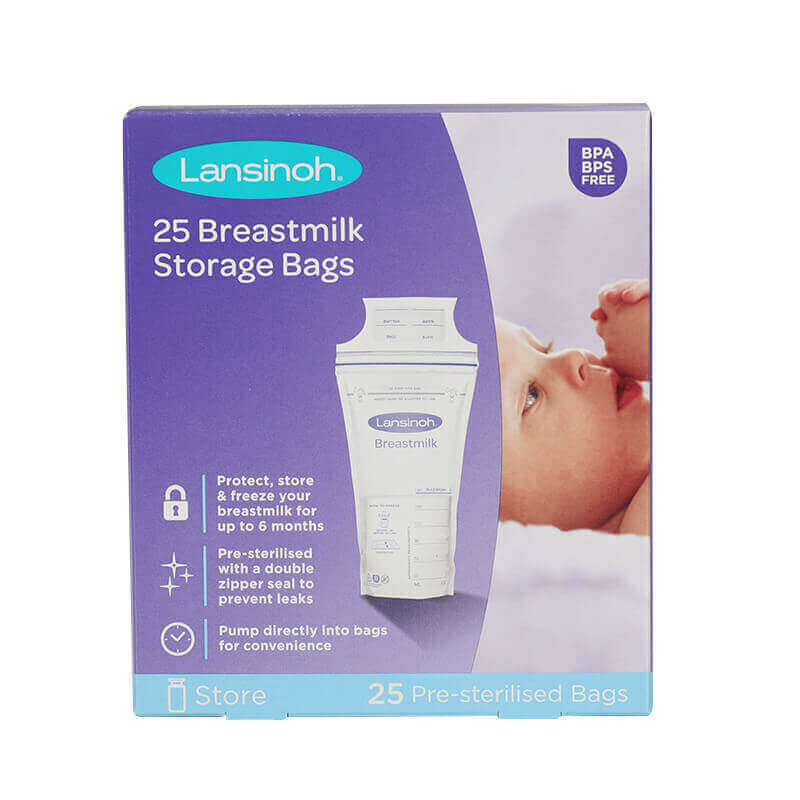 Lansinoh Breast Milk Storage Bags (25 pcs)