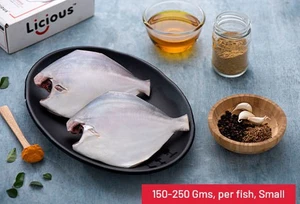 Licious Pomfret (Medium, Whole Cleaned)