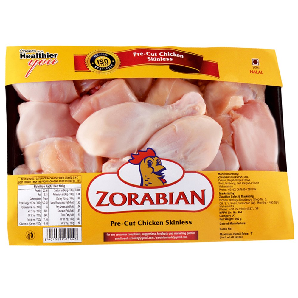 Licious Whole Chicken (Skinless)