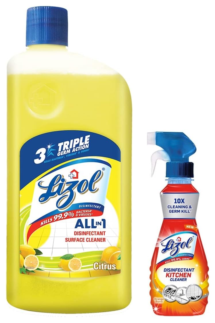 Lizol Surface Cleaner Spray - Citrus