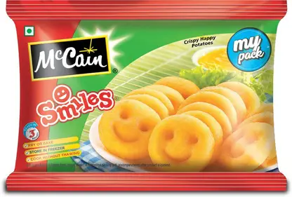McCain Smiles Happy Potatoes