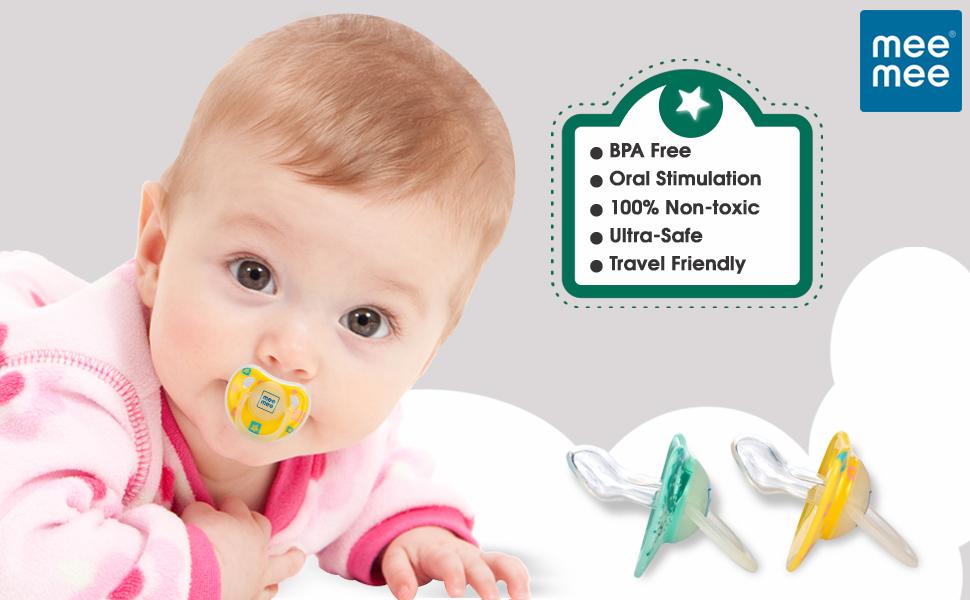 Mee Mee Orthodontic Silicone Pacifier