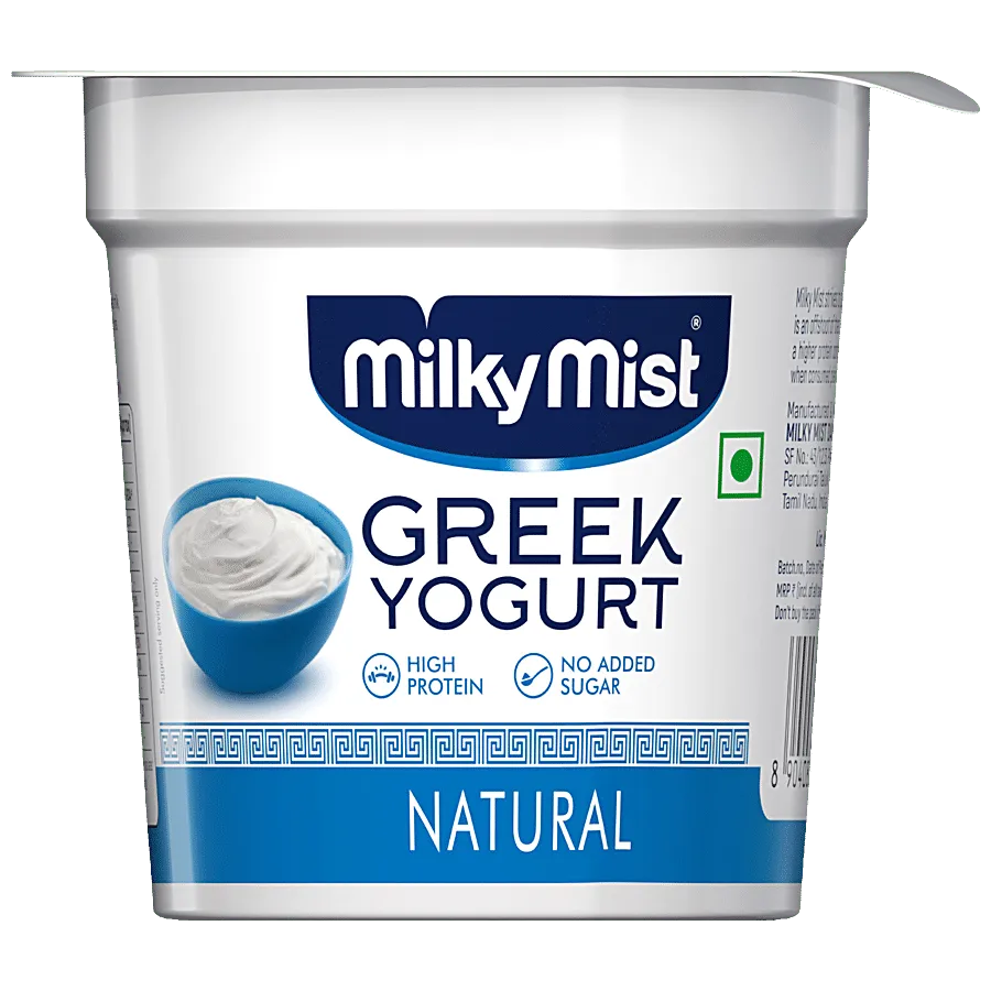 Milky Mist Probiotic Plain Greek Yogurt