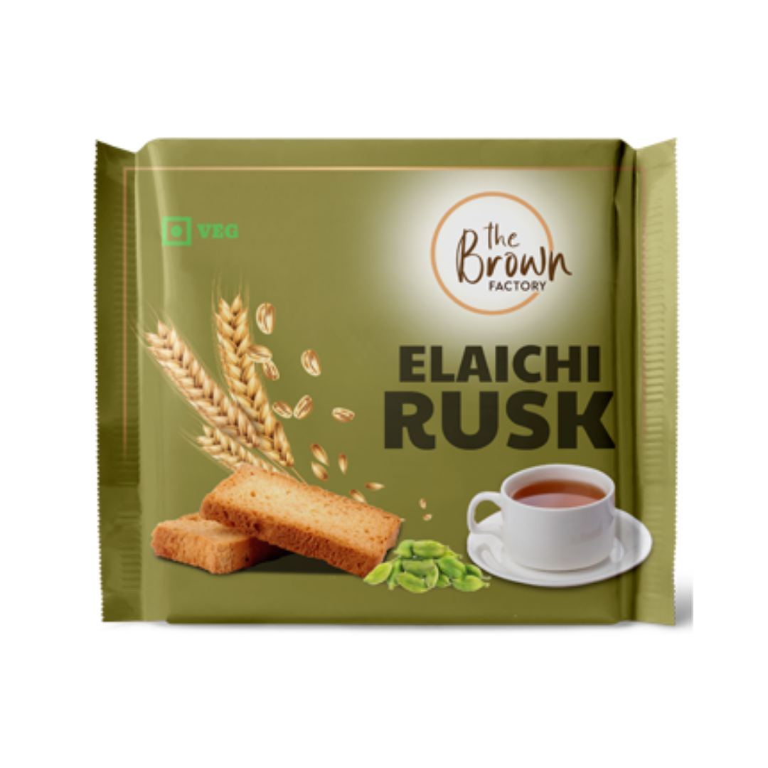 Modern Elaichi Rusk