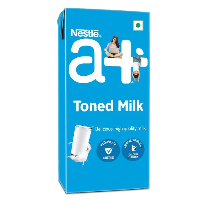 Nestle a+ UHT Toned Milk