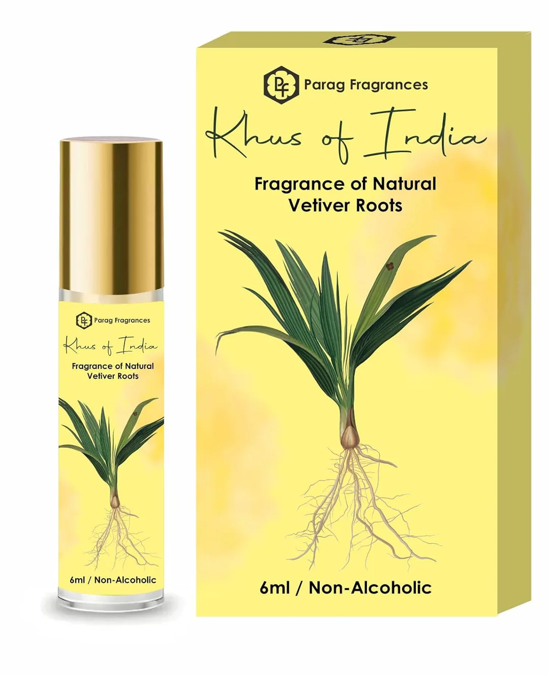 Parag Fragrances Khus (Vetiver) Attar