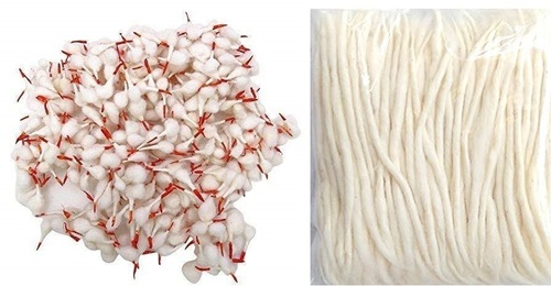 Pure Cotton Pooja Wicks (Batti)