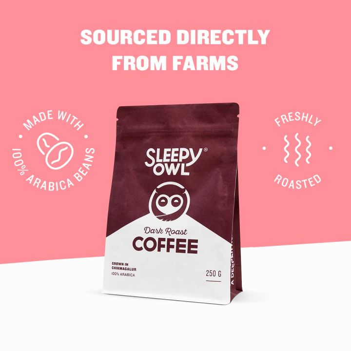 Sleepy Owl Dark Roast Ground Coffee