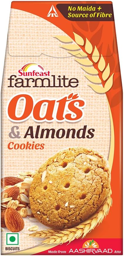 Sunfeast Farmlite Oats & Almonds Cookies