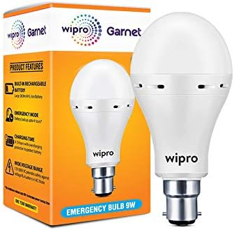 Wipro Garnet LED Bulb - 9W (Cool Day Light)
