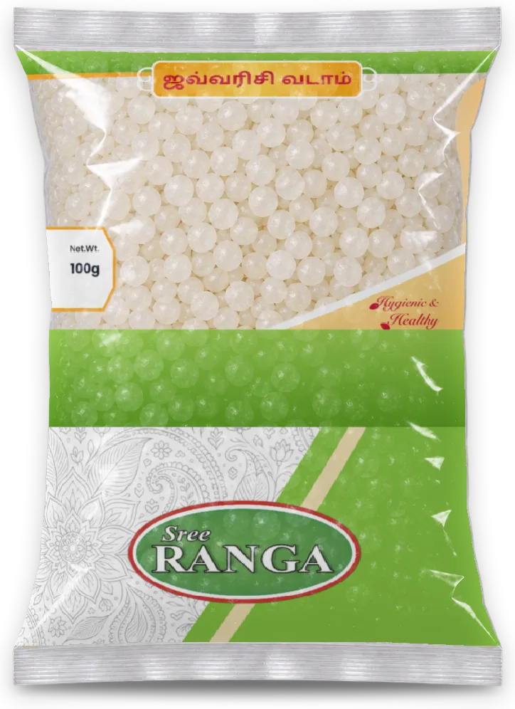 Javvarisi Vadam (Sago Fryums)